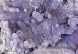 Beautiful, Purple, Botryoidal Grape Agate - Indonesia #79130-1
